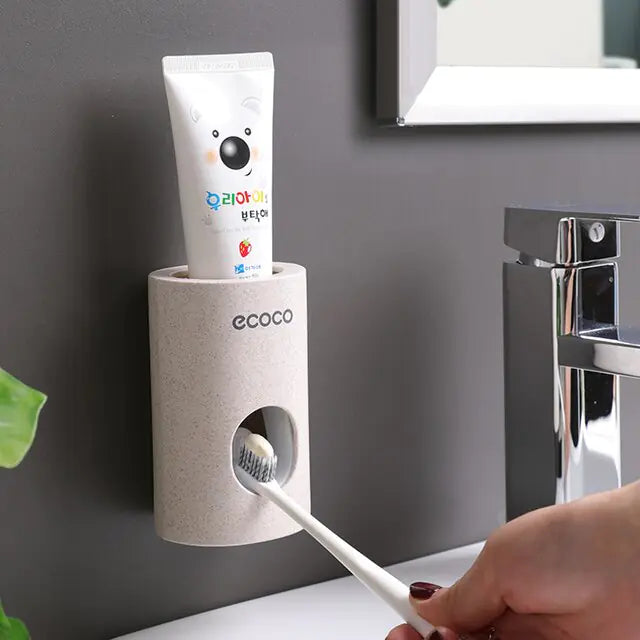 Wall Mounted Automatic Toothpaste Dispenser