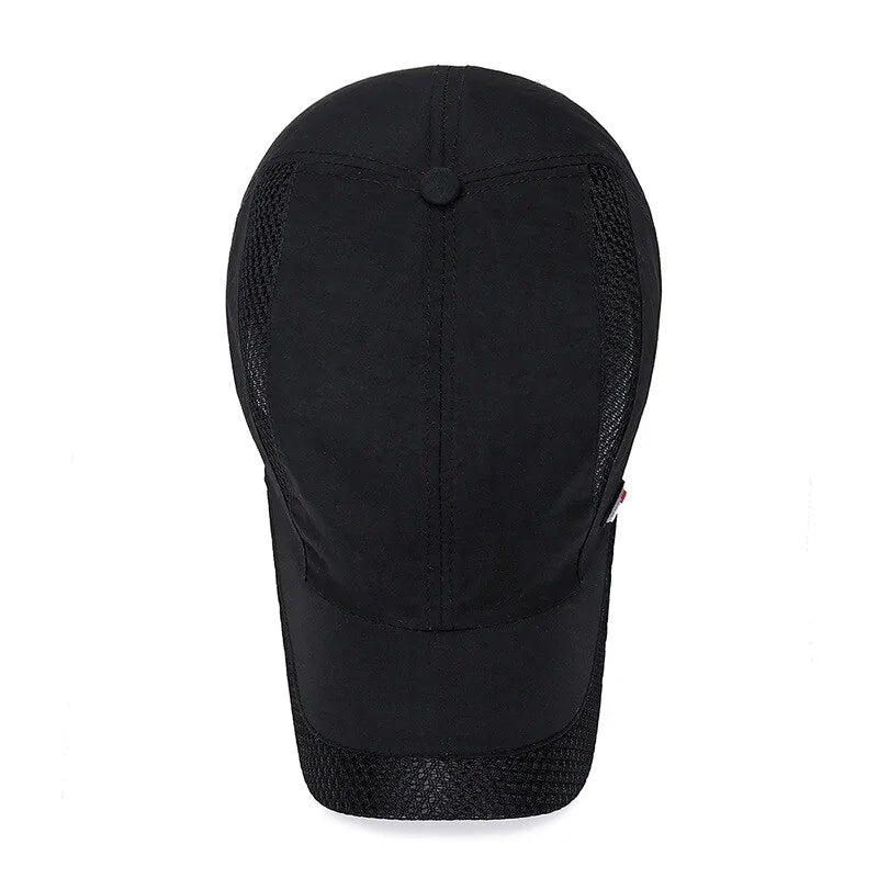 Summer Outdoor Sport Sunscreen Baseball Cap: Men's Breathable Mesh Hat