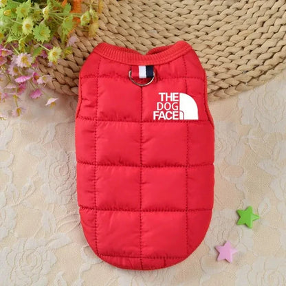 Double Sided Dog Coat Winter Warm