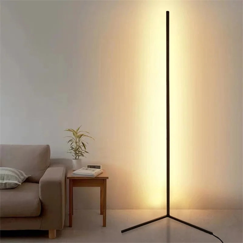 MGlobal LED RGB Corner Floor Lamp Multi Color with Remote Control