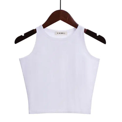 New Women Sexy Cotton Crop Top