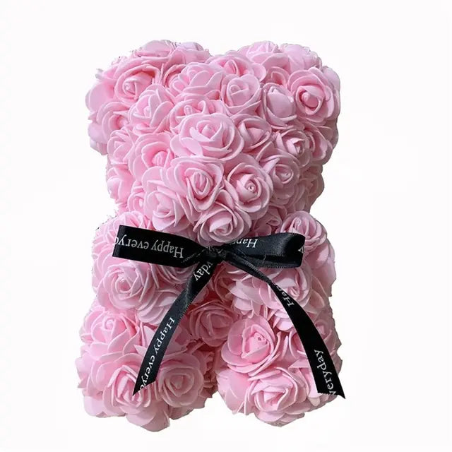 Rose Bear Foam Teddy Bear