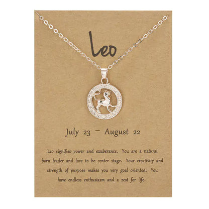 Constellation Rose Gold Animal Necklace