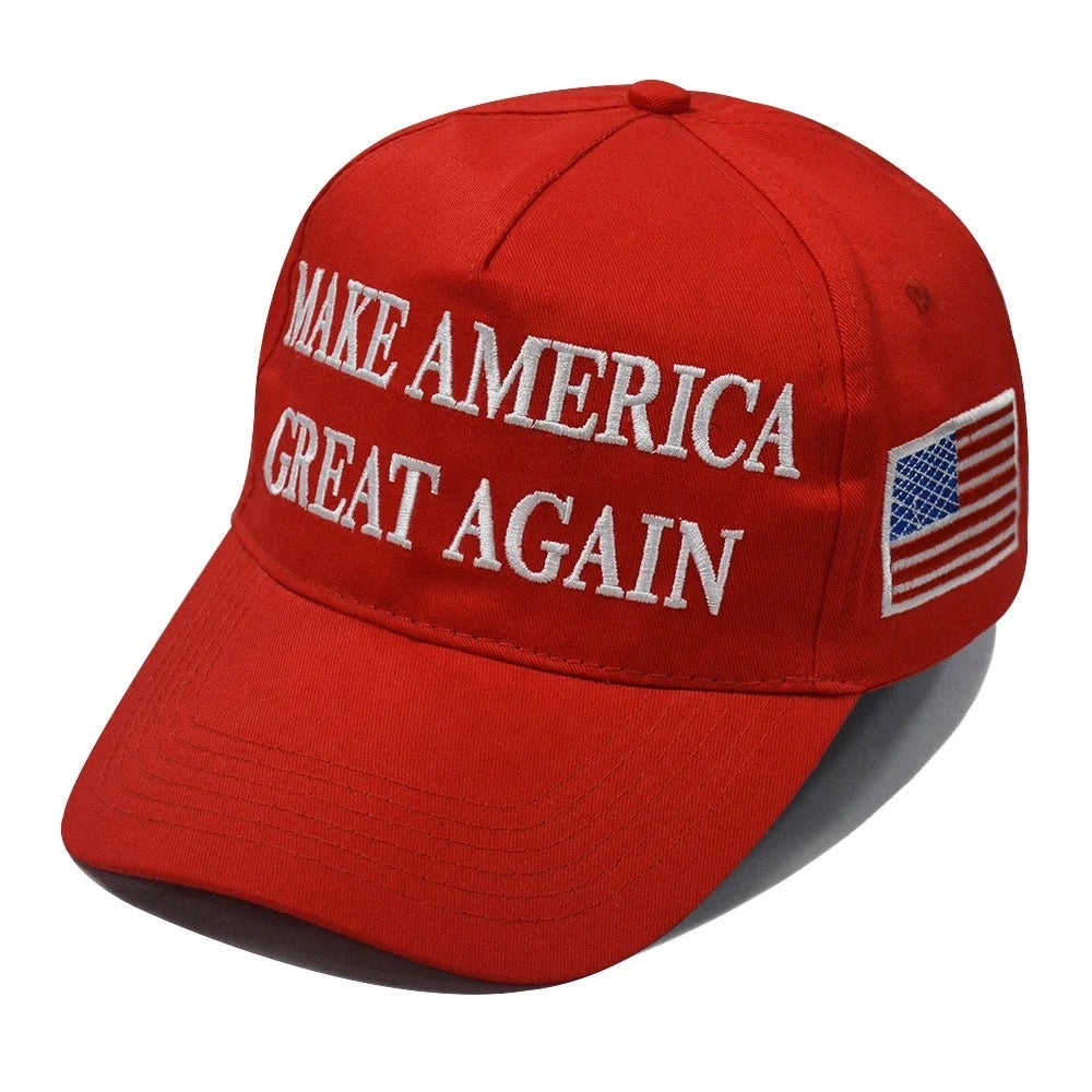 Make America Great Again Caps USA T*R*U*M*P 5 panel MAGA Baseball Caps with 3D Embroidery