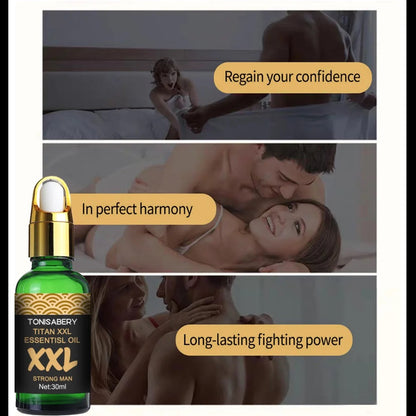 100% herbal ingredients big and long men oil enlargement oil