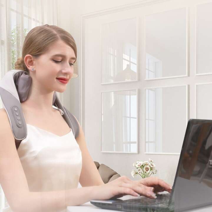 Electric Back Shoulder And Neck Massager