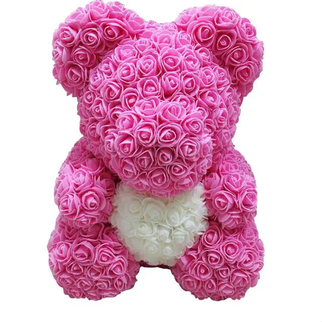 Rose Bear Foam Teddy Bear