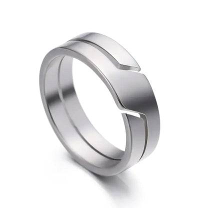 Stainless Steel Couple Ring