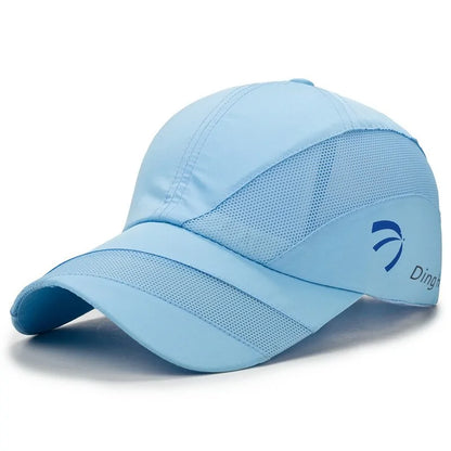 Summer Outdoor Sport Sunscreen Baseball Cap: Men's Breathable Mesh Hat