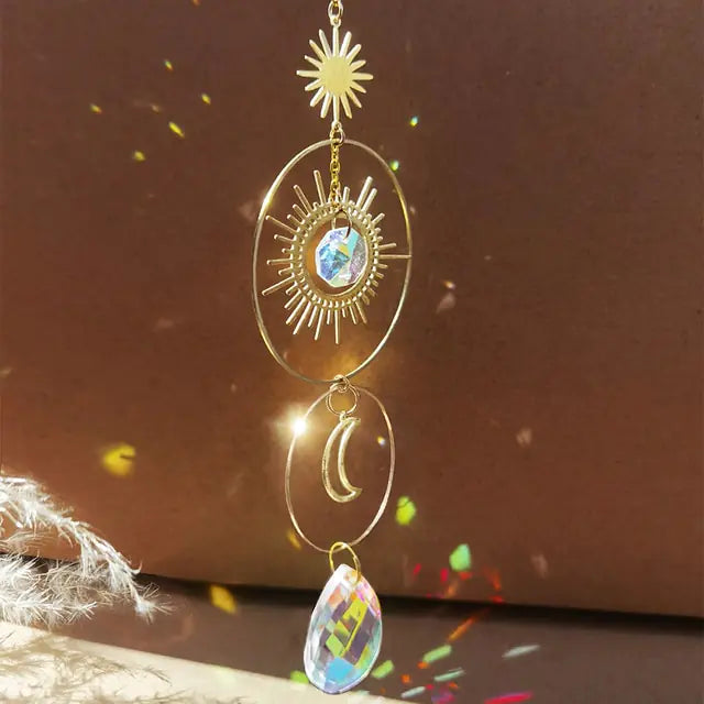 Suncatcher Crystal Sun and Moon Crystals Prism