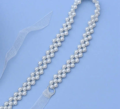 Pearl Bridal Belt