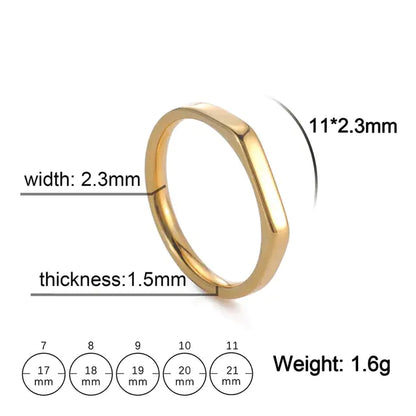 Stainless Steel Couple Ring