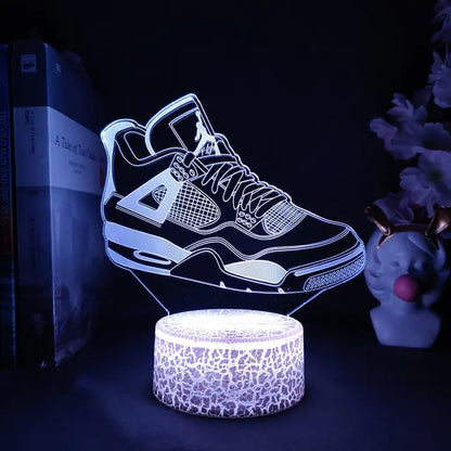 3D LED Sneakers Night Lamp