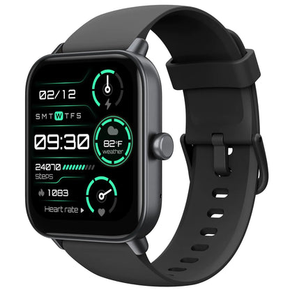 TOOBUR Smart Watch for Women Men Alexa Built-in 1.8" Compatible Android iOS Answer&Make Call/Heart Rate/Step Counter/Sleep Tracker/100 Sports Fitness Tracker Watch IP68 Waterproof Swimming