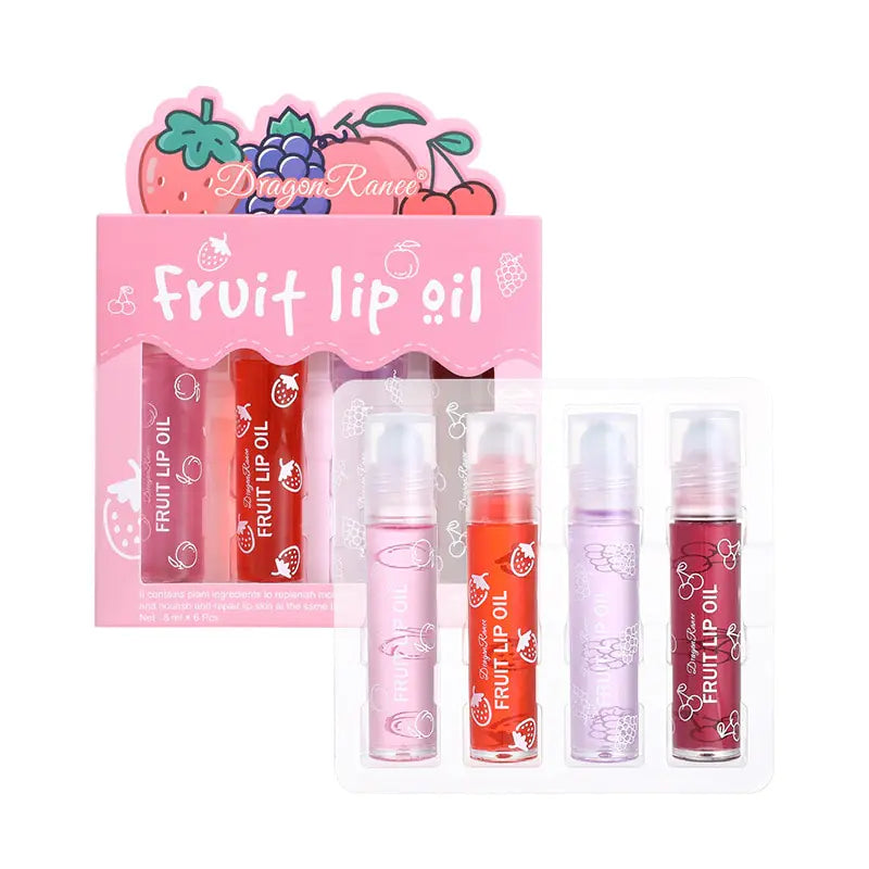 4 n 1 Transparent Roll-on Lip Oil