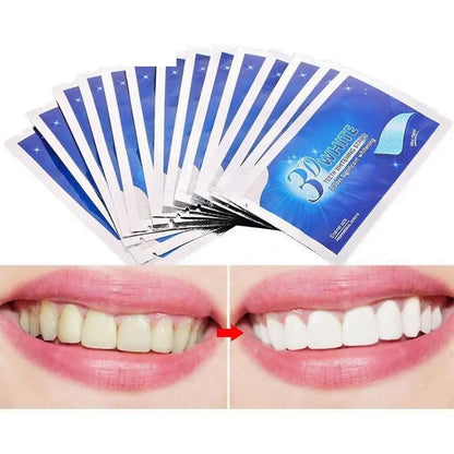 14Pcs/7Pair 3D White Gel Teeth Whitening Strips