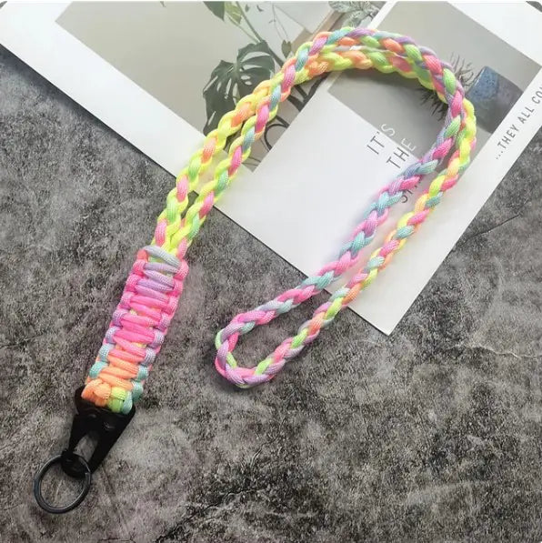 Multifunctional Hand-Woven Lanyard