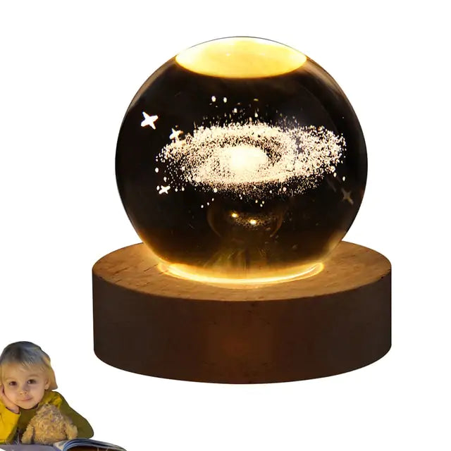 LED Crystal Ball Nightlights