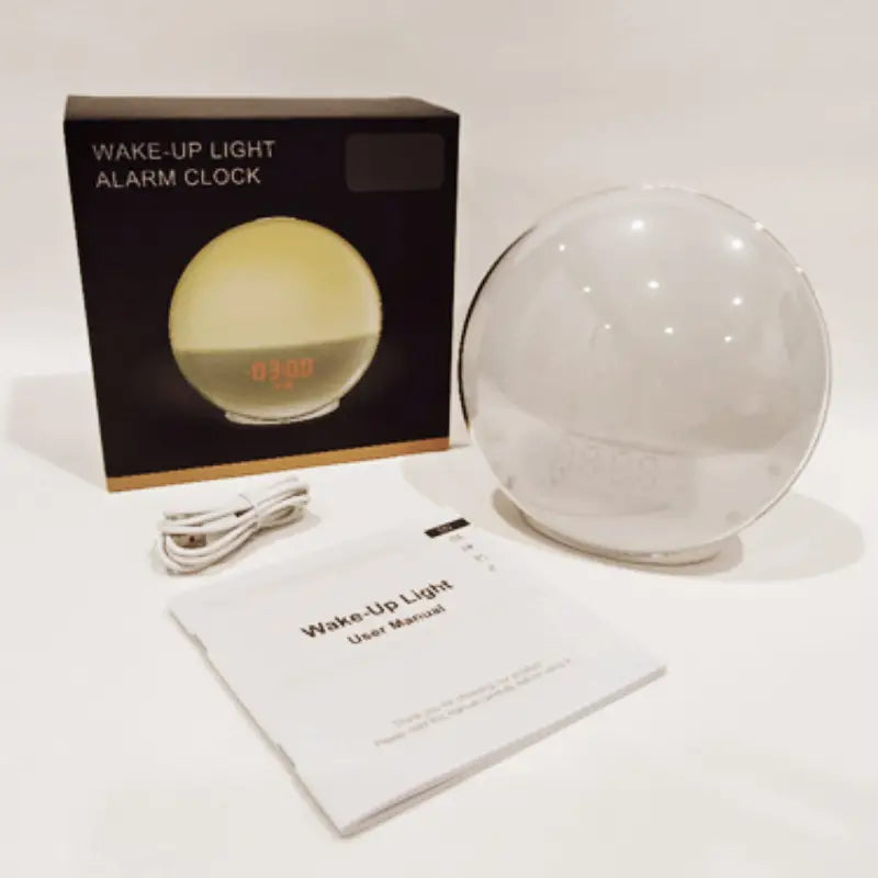 1pc Sunrise Alarm Clock for Kids with Dual Alarms
