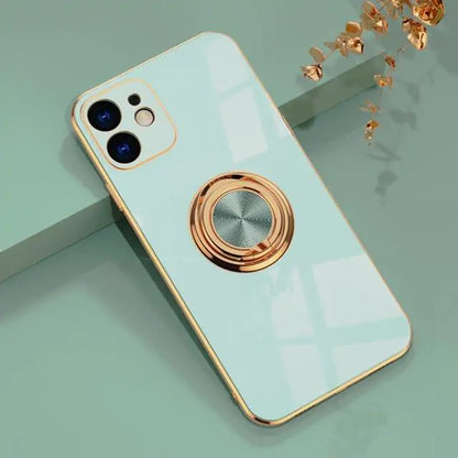 Electroplated Solid Case + Ring Holder