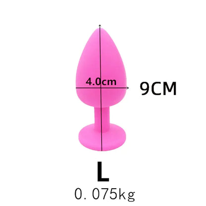 Silicone Butt Plug Anal Plug Unisex