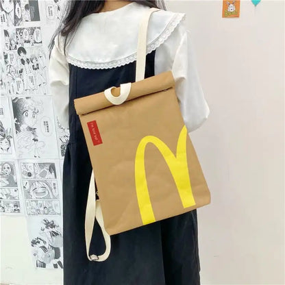 Bolsa e Mochila Saco do Mc Donalds