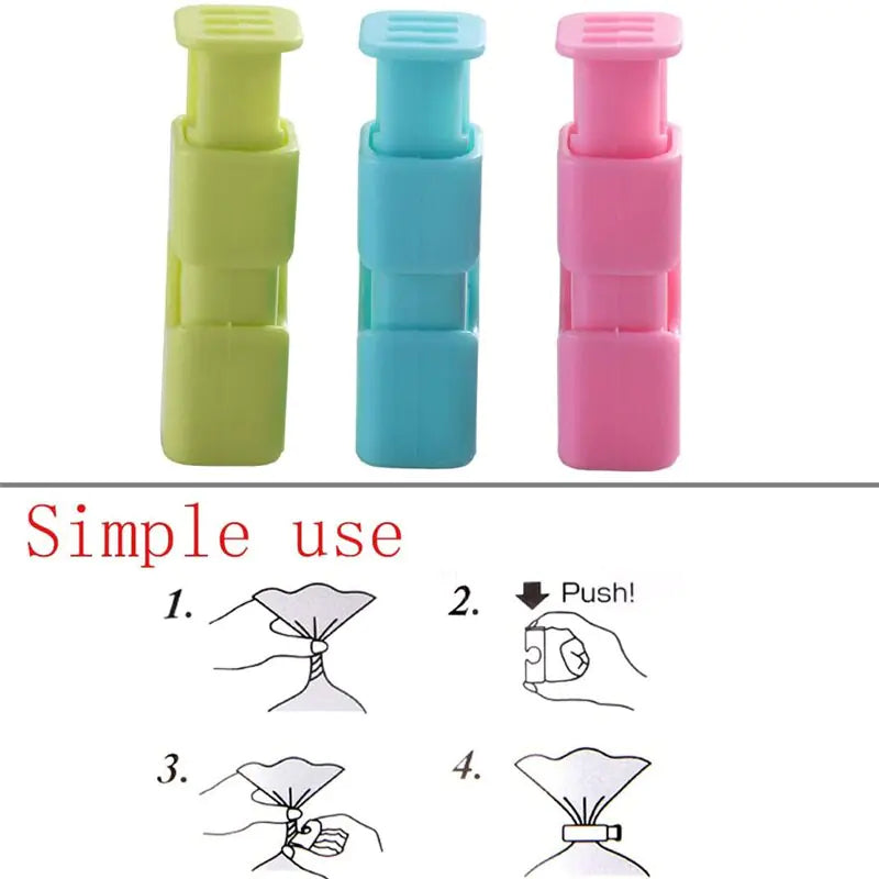 2/4/6PCS Sealing Clip Food Preservation Bag Clip Snack