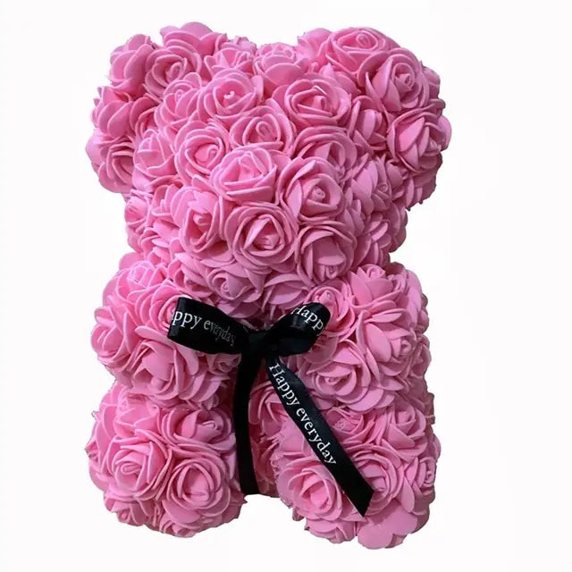 Rose Bear Foam Teddy Bear