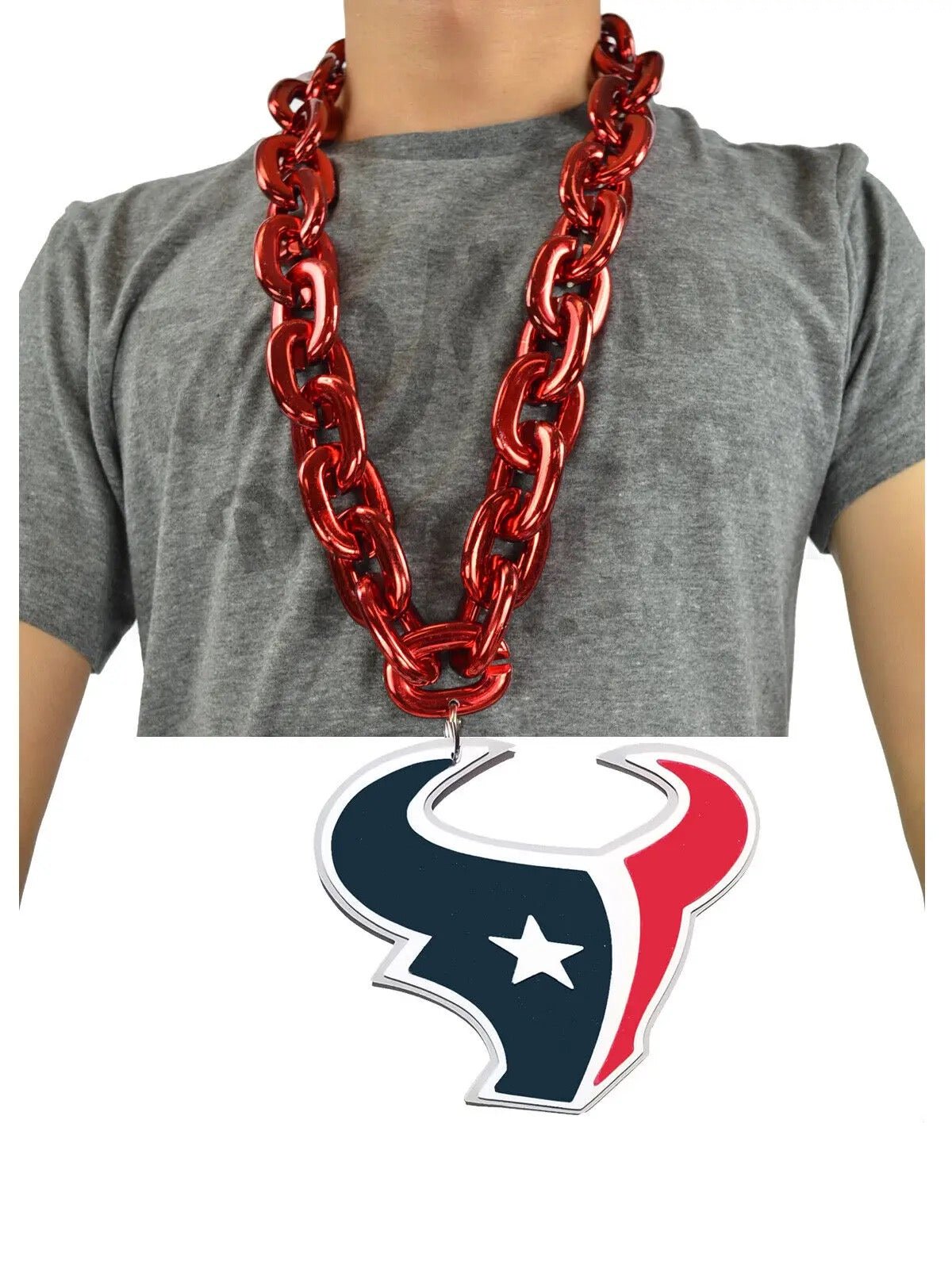 Big Fans Chains Football Basketball Baseball Soccer Hockey Sports Fan Chains