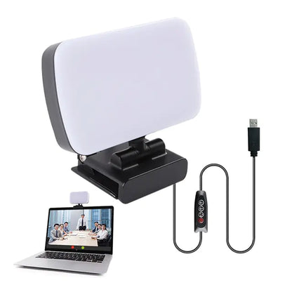 Mobile Phone Fill Light Handheld LED Live Broadcast Selfie Light Computer Fill Light Video Conference Mobile Phone Fill-in Light