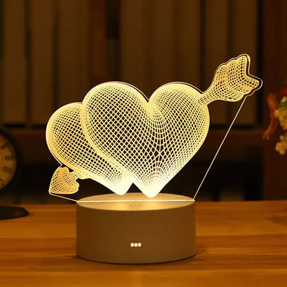 Kids 3D LED Creative Night Lamp