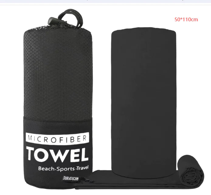 Microfiber Towel With Mesh Bag