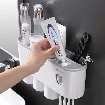 Magnetic Hanging Mouthwash Cup Holder