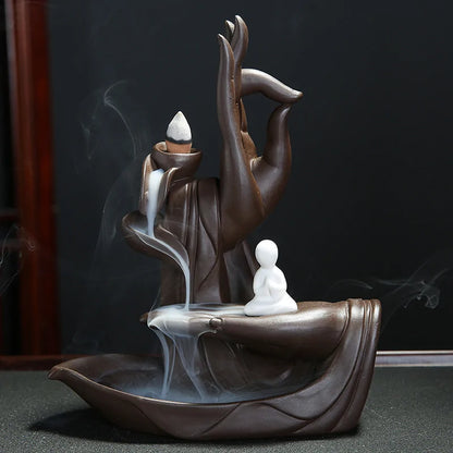 Creative purple sand back incense burner