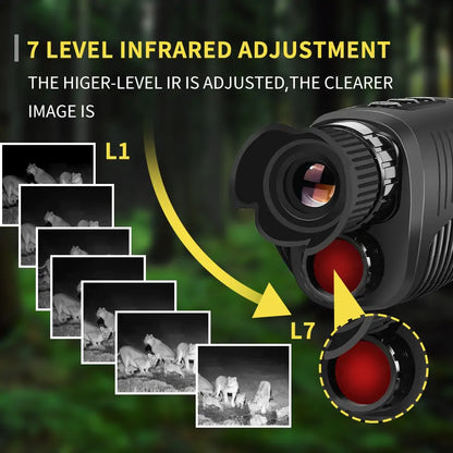 1080P HD Monocular Night Vision Device