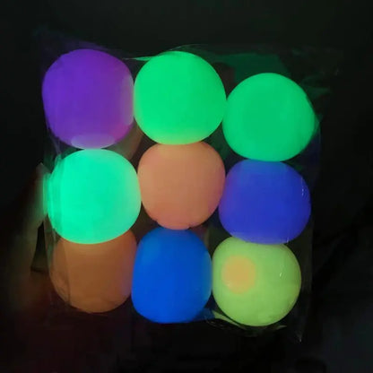 Luminous Sticky Target Ball