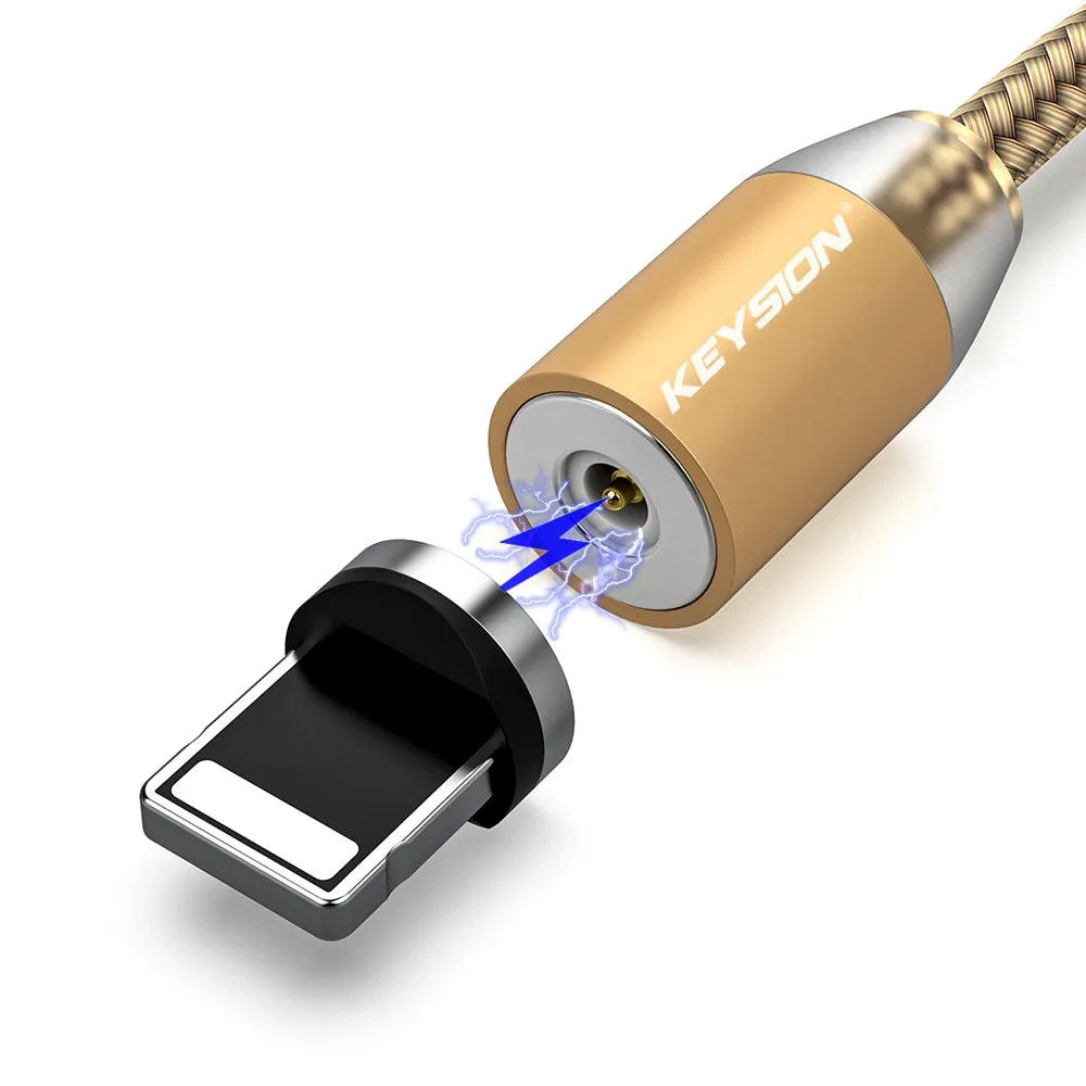 KEYSION LED Magnetic Fast Charging USB Cable