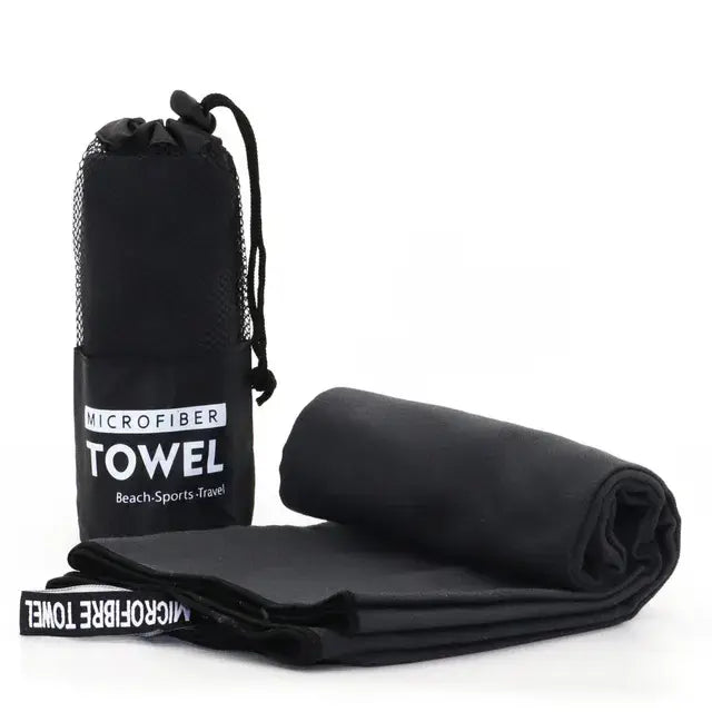 Microfiber Towel With Mesh Bag