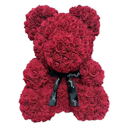 Rose Bear Foam Teddy Bear