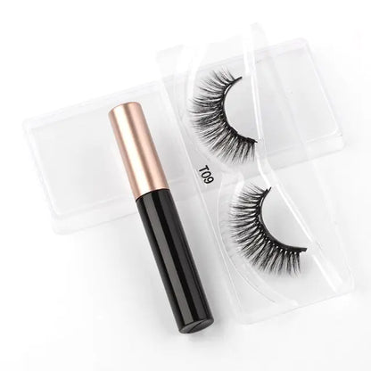 New 1/3Pairs Magnetic Eyelashes False Lashes