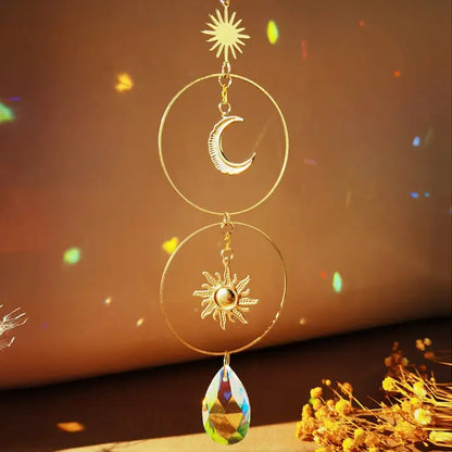 Suncatcher Crystal Sun and Moon Crystals Prism