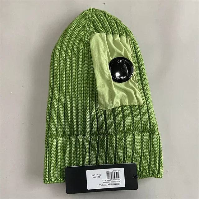 Street Hip Hop Winter Hat with Zipper