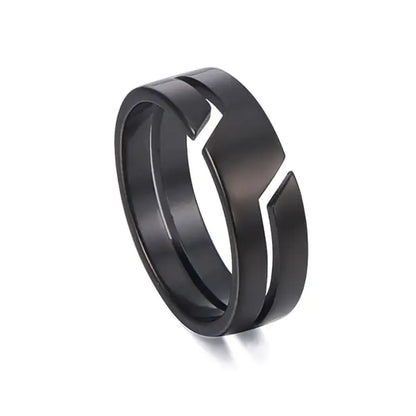 Stainless Steel Couple Ring