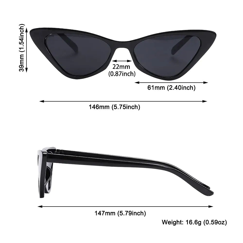 2024 New Vintage Cat Eye Sunglasses