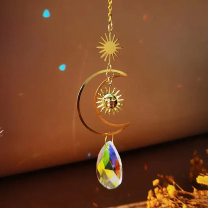 Suncatcher Crystal Sun and Moon Crystals Prism