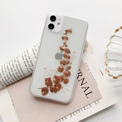 Electroplated Leaf Case