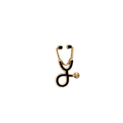 Medical Stethoscope Enamel Pin Badges