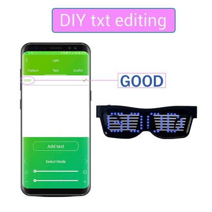 Magic Bluetooth LED Party Glasses