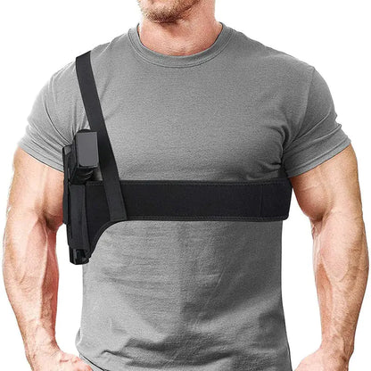 Underarm Gun Holster with Bullet Clip Sleeve