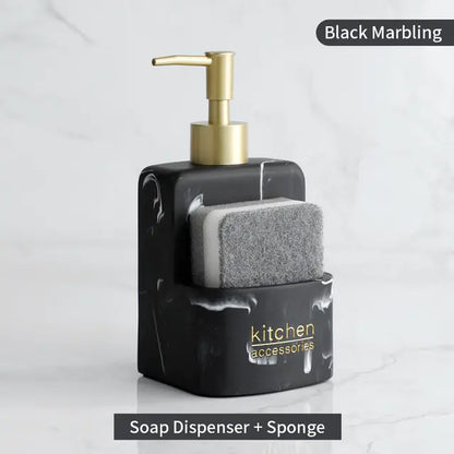 Sink Countertop Liquid Hand Soap Dispenser Pump Bottle Caddy